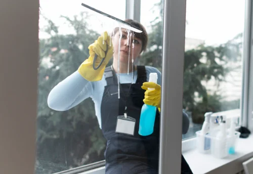 Nettoyage de vitres intérieures et extérieures à Saint-Sulpice-le-Dunois